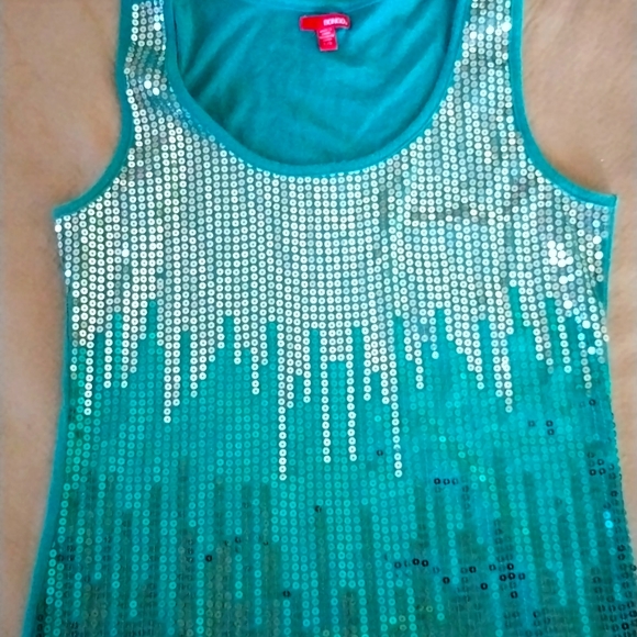 BONGO Tops - Bongo Sequence Tank Top